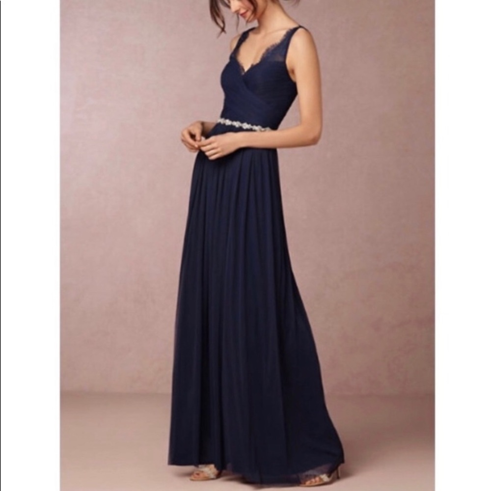 🌊 BHLDN Fleur Dress - Navy Bridesmaid Dress 🌊